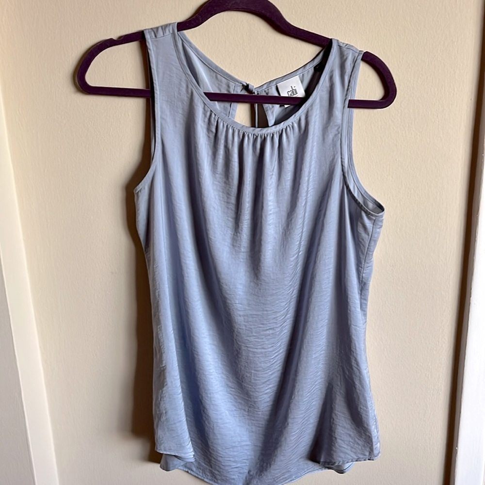 Cabi sleeveless blouse in lavender
